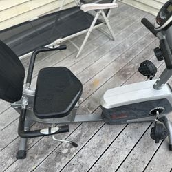 Sunny Health and Fitness Recumbent Bike