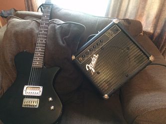 Fender AMP and GUITAR