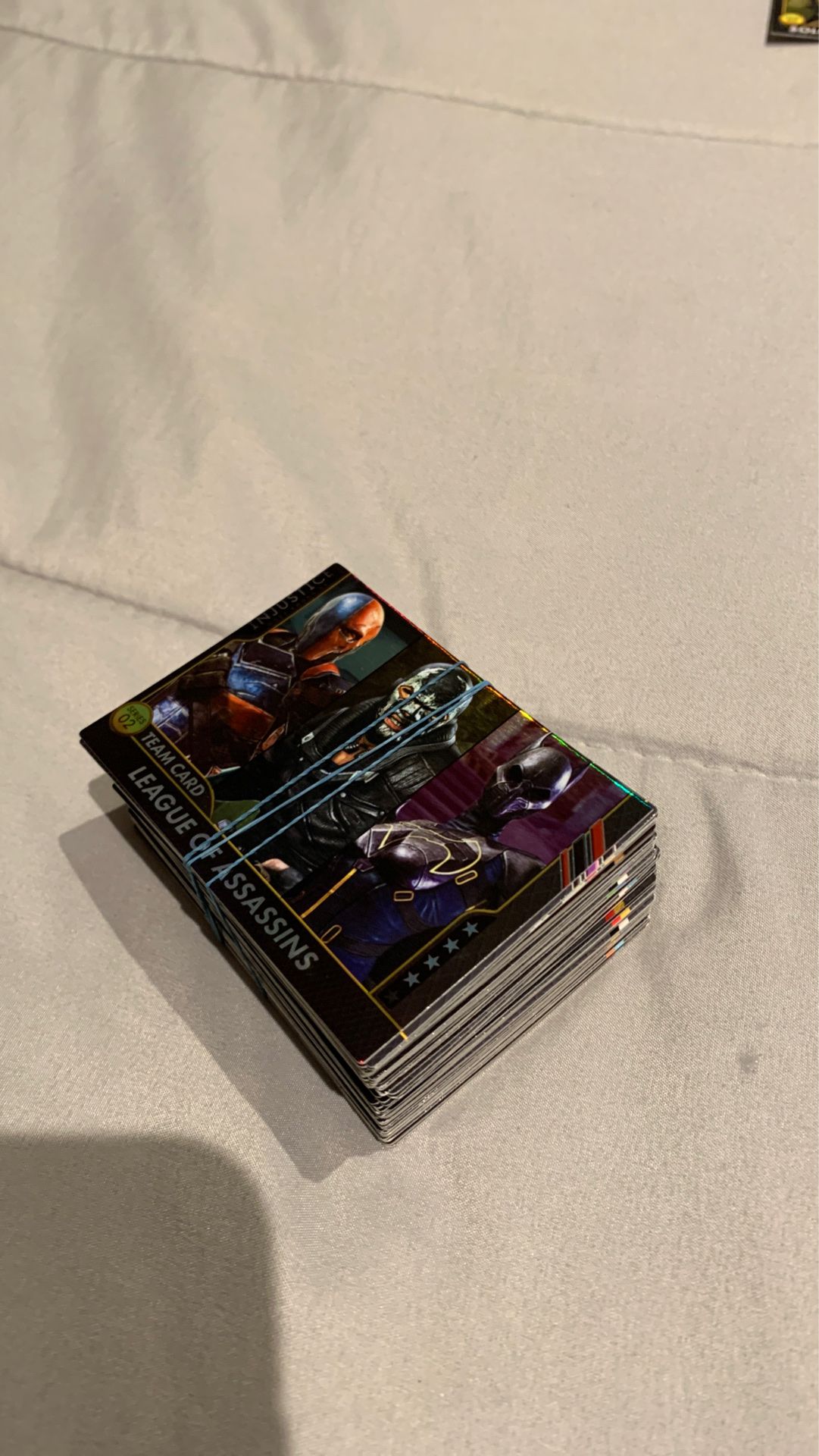 Injustice arcade game cards