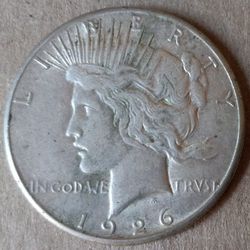 1926 S Peace Silver Dollar