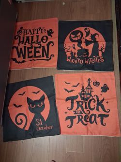 Halloween pillow cover