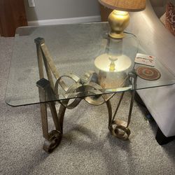 Glass Top Coffee Table