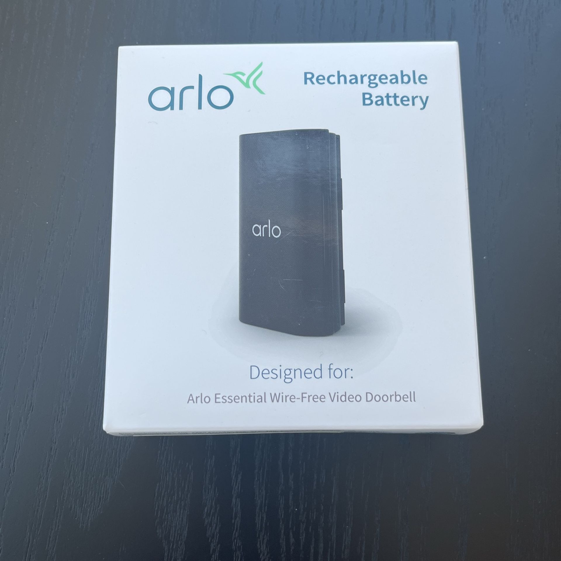 Arlo Doorbell Camera Rechargeable Battery (Never Used In Sealed Box)