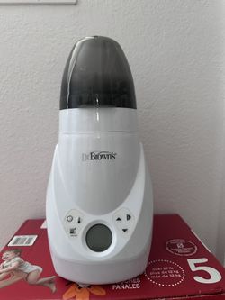 Dr. Brown's Deluxe Baby Bottle Warmer and Sterilizer for Formula, Breast Milk, and Baby Food Jars