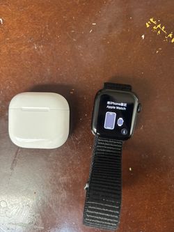 AirPods 4 + Apple Watch SE 40mm