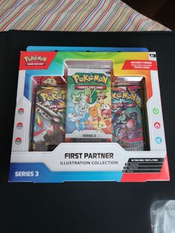 Pokémon First Partner Illustration Collection Series 3