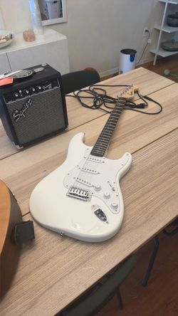 Bass & Acoustic Guitar & amplifier