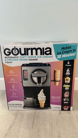 Gourmia Ice Cream & Frozen Drink Maker (New)