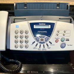 Brother Fax-575 Personal Fax Machine With Phone And Copier
