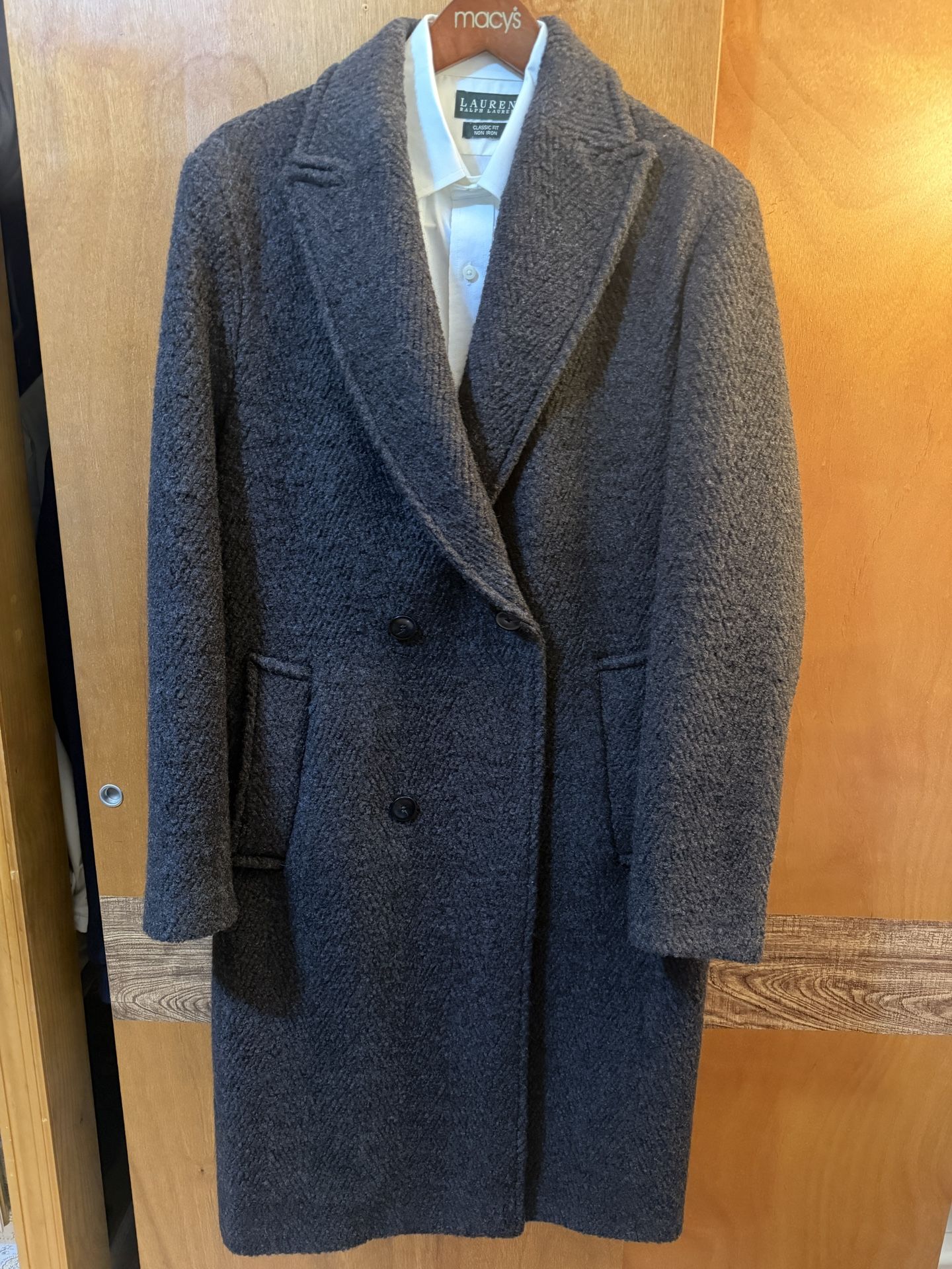 Men’s Wool Coat Size M