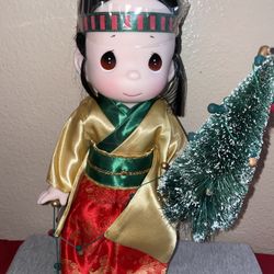 Linda Rick Precious Moments HAWAII EXCL LIMIT ED Christmas Doll SEIJO