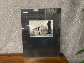Abandoned Structure Photo Art Framed in Borderless Plexi Glass