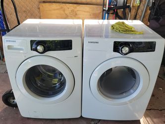 Samsung Front Load Washer and Dryer Set