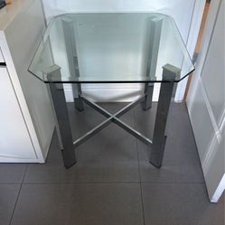 Glass Coffee Table Set 