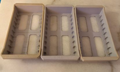 SNES Super Nintendo NUBY 10 cartridge Holder Display Caddie