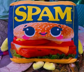 Official SPAM Brand Plush Pillow