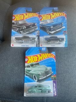 Hot Wheels Chevy’s Lot of 3 (Old School)