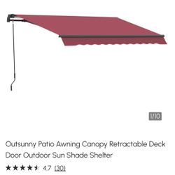 Awning Canopy Shade Patio 