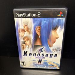 Xenosaga Episode II PlayStation 2, 2 discs Complete CIB Tested Very Good Clean