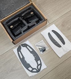 BRAND NEW 2015-2026 FORD F150 RAPTOR Real Carbon Fiber Replacement Magnetic Paddle Shifter