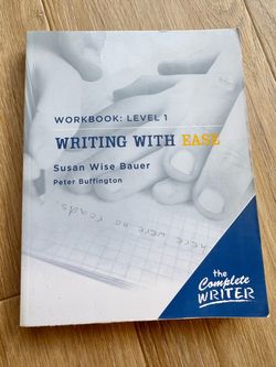 Writing With Ease - Level One
