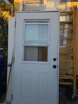 36" door exterior