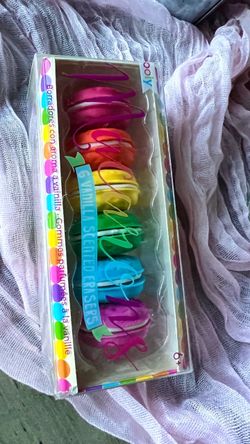 Macarons Erasers