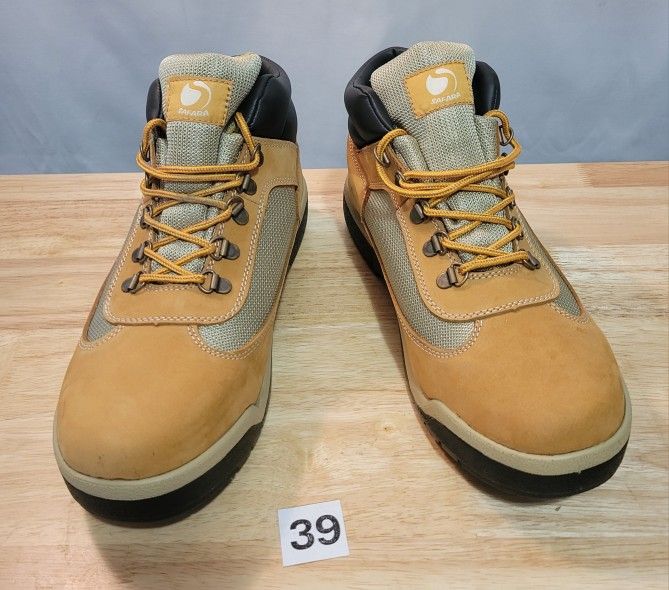 Safara Tan Leather Boots, size 11 (39)