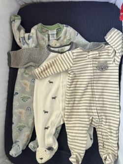 0-3 Month Baby Boy Pajamas
