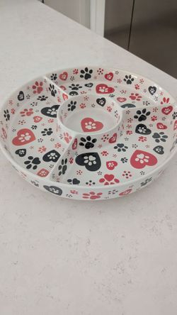 Large New Lazy Susan Pet Design Appetizer Server