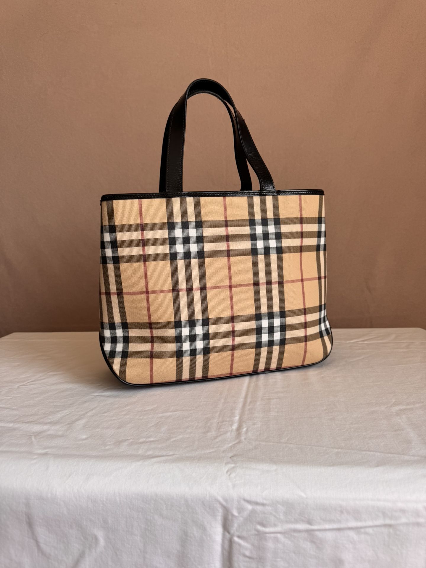 Burberry Nova Check Tote Bag