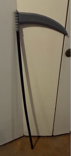 Halloween costume prop scythe