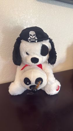 New Pirate Dog Animated Plush Toy