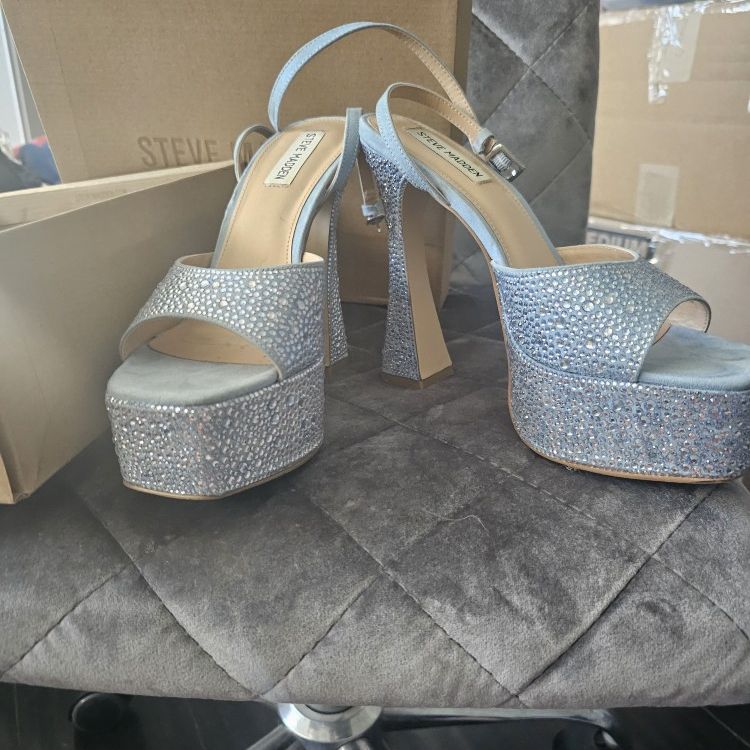 BabY Blue Heels From STEVE MADDEN