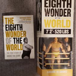 Andre The Giant Book And Super 7 Figure 