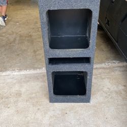 Speaker Box 12in Square Sub buffer Box