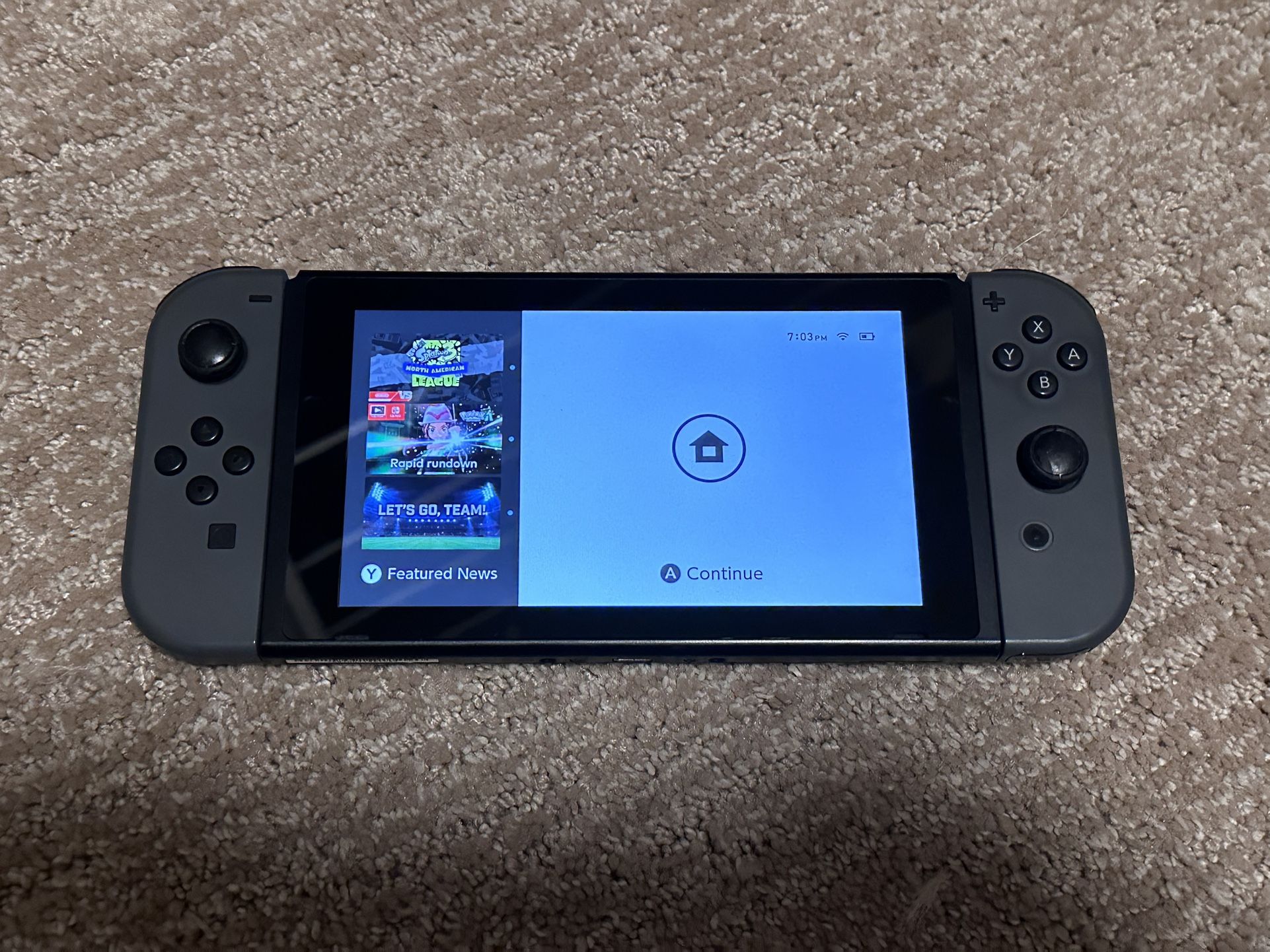 OG Nintendo switch Console