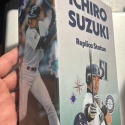 Ichiro Suzuki Statue SGA Stadium Giveaway 