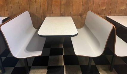 Gray Seat With Chair