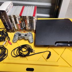Playstation 3 With Games/accessories 