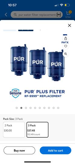 PUR Water Filters For Faucet Filtration Systems
