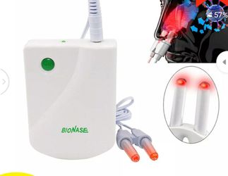 Rhinitis Sinusitis Cure Therapy BioNase Nose Treatment Nose Massage Device Cure Hay Fe Low Frequency Pulse Laser Health Care