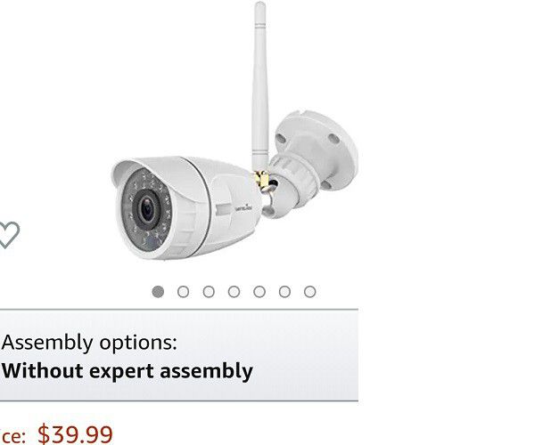 Outdoor Security Camera, 1080P Wireless, Waterproof with Night Vision, Motion Detection, Alexa etc. NEW IN BOX 1/2 PRICE