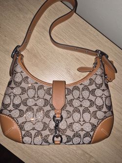 Coach hobo crystal