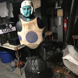 Slam Man Boxing Dummy Light  Up Boxing Dummy Lights Up The Whole Body 