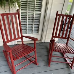 Set Of 2 Rocking Chairs