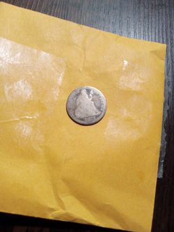 1875 CC Seated Liberty Dime