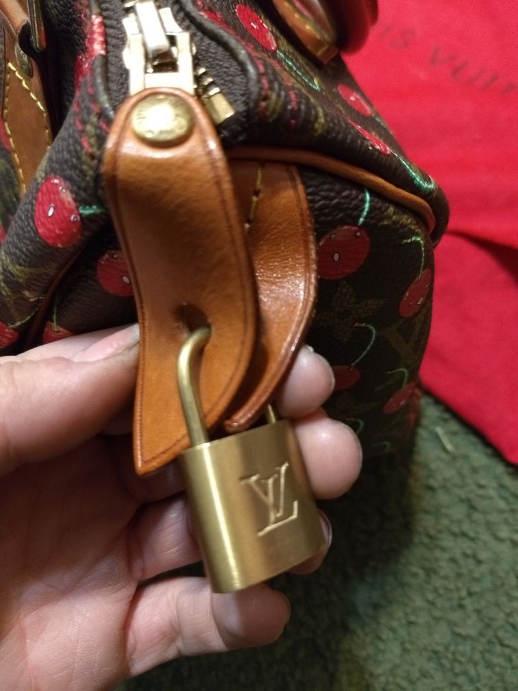 Authentic Louis Vuitton cherry handbag