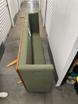 Article Olio Green Sectional Corner Couch