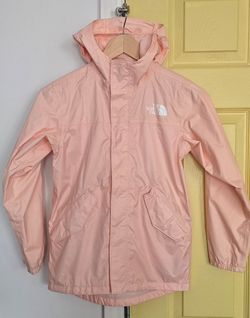 The North Face Rain Jacket, Pink, Youth Small (7/8)
